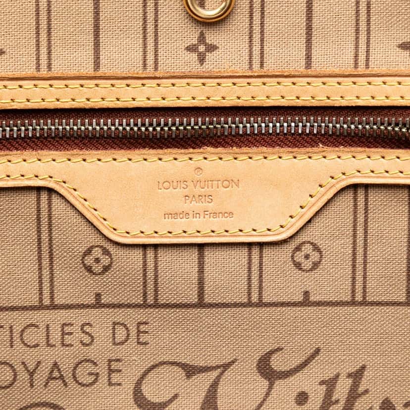 Louis Vuitton Monogram Neverfull MM Brown Very good condition - Box View