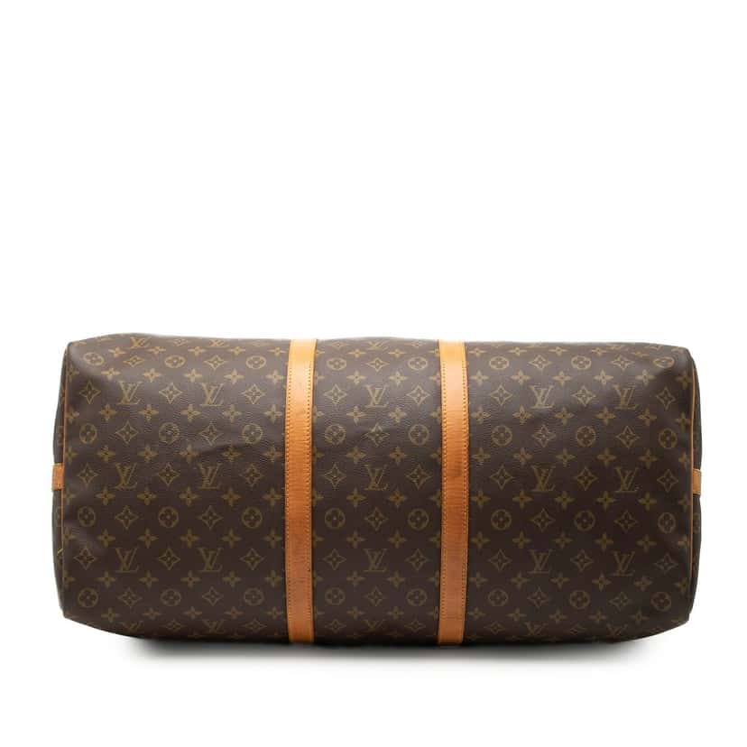 Louis Vuitton Monogram Keepall Bandouliere 60 Brown Good condition - Inside View