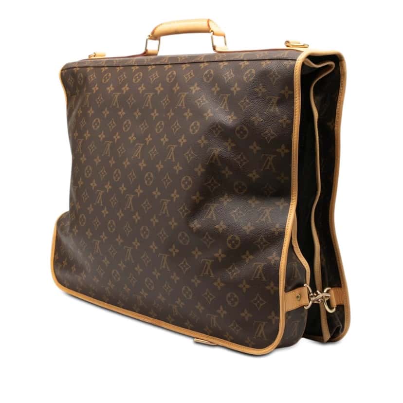 Louis Vuitton Monogram Portable Cabin Garment Bag Brown Very good condition - Back View