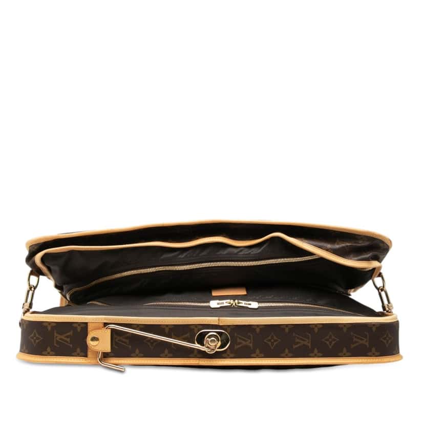 Louis Vuitton Monogram Portable Cabin Garment Bag Brown Very good condition - Inside View