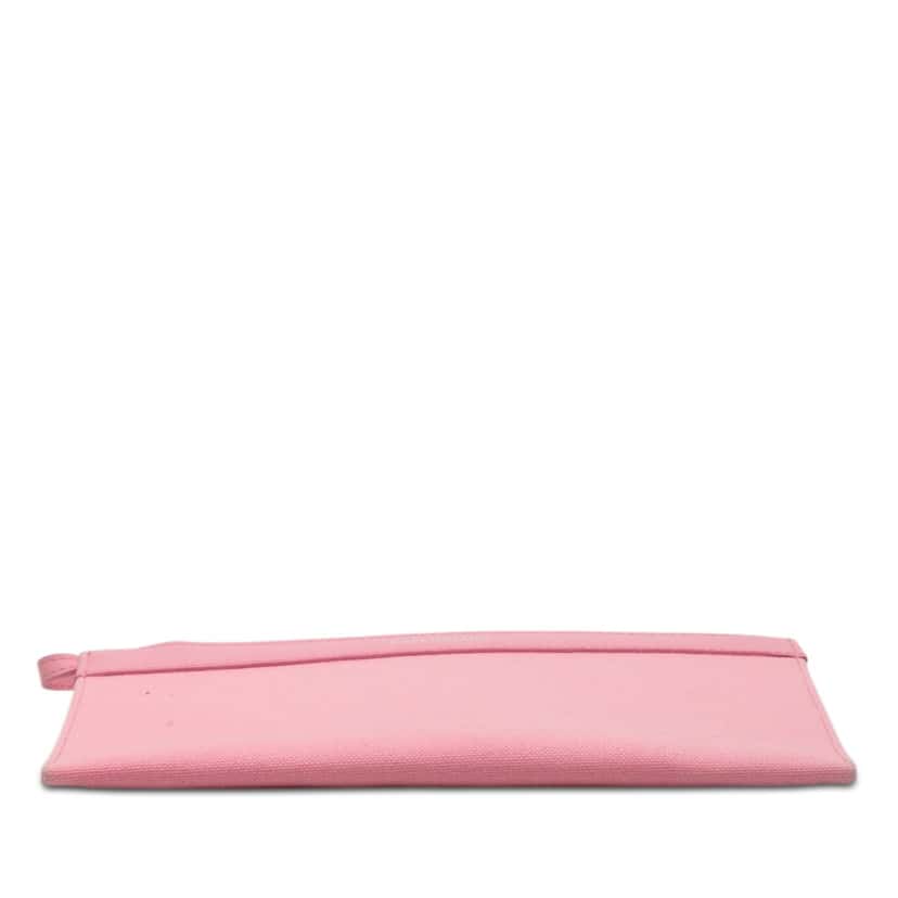 Balenciaga Canvas Navy Cabas Pouch Pink Very good condition - Inside View
