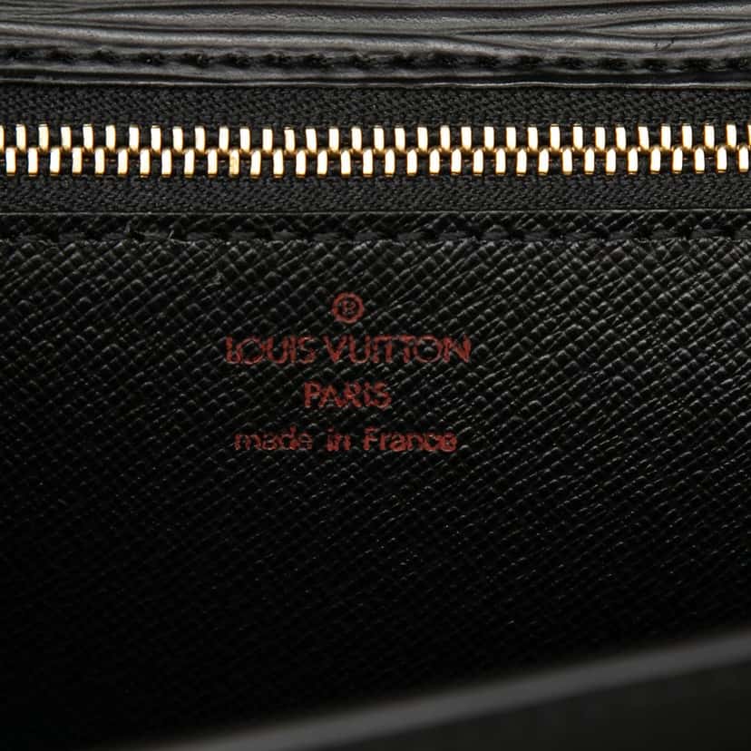 Louis Vuitton Epi Sellier Dragonne Black Leather Very good condition - Box View
