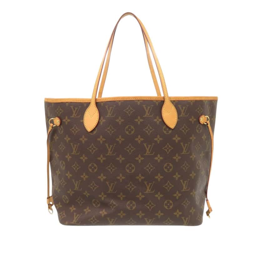 Louis Vuitton Monogram Neverfull MM Brown Very good condition - Front View