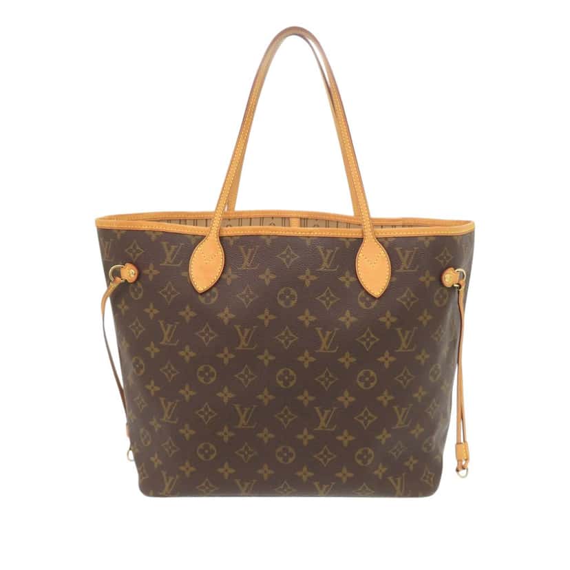 Louis Vuitton Monogram Neverfull MM Brown Very good condition - Back View