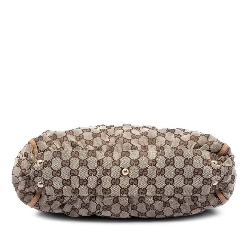 Gucci GG Canvas Abbey D Ring Tote Beige Very good condition - Inside View