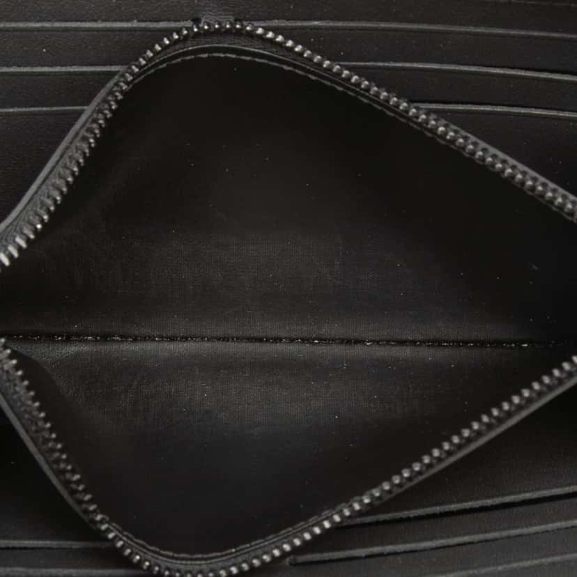 Louis Vuitton Monogram Empreinte Zippy Long Wallet Black Leather Very good condition - Model View