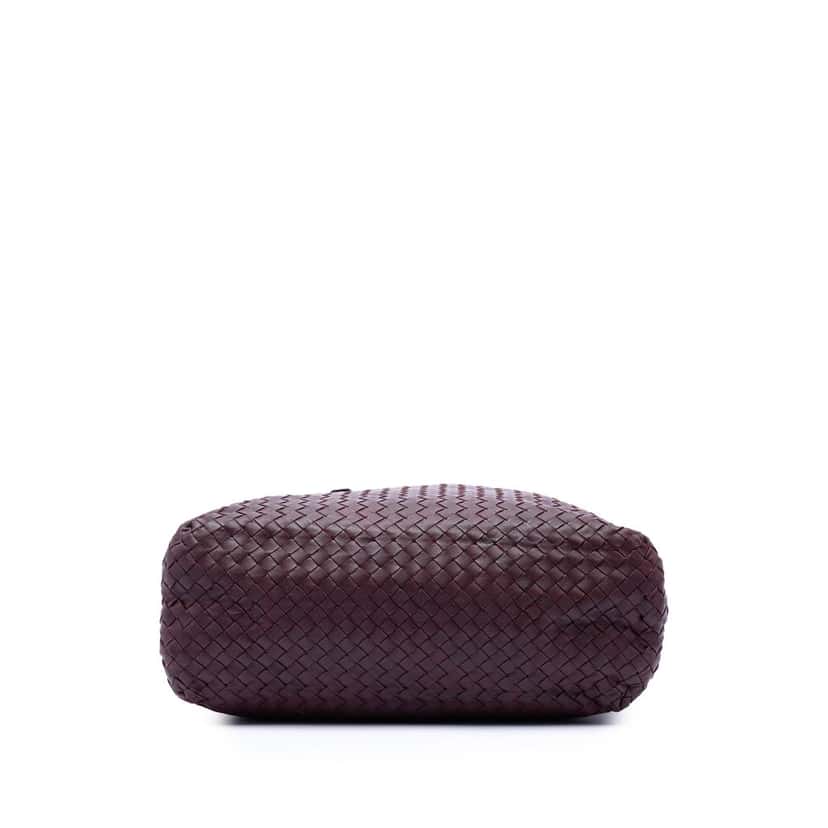 Bottega Veneta Nappa Intrecciato Belt Strap Tote Purple Leather Very good condition - Inside View