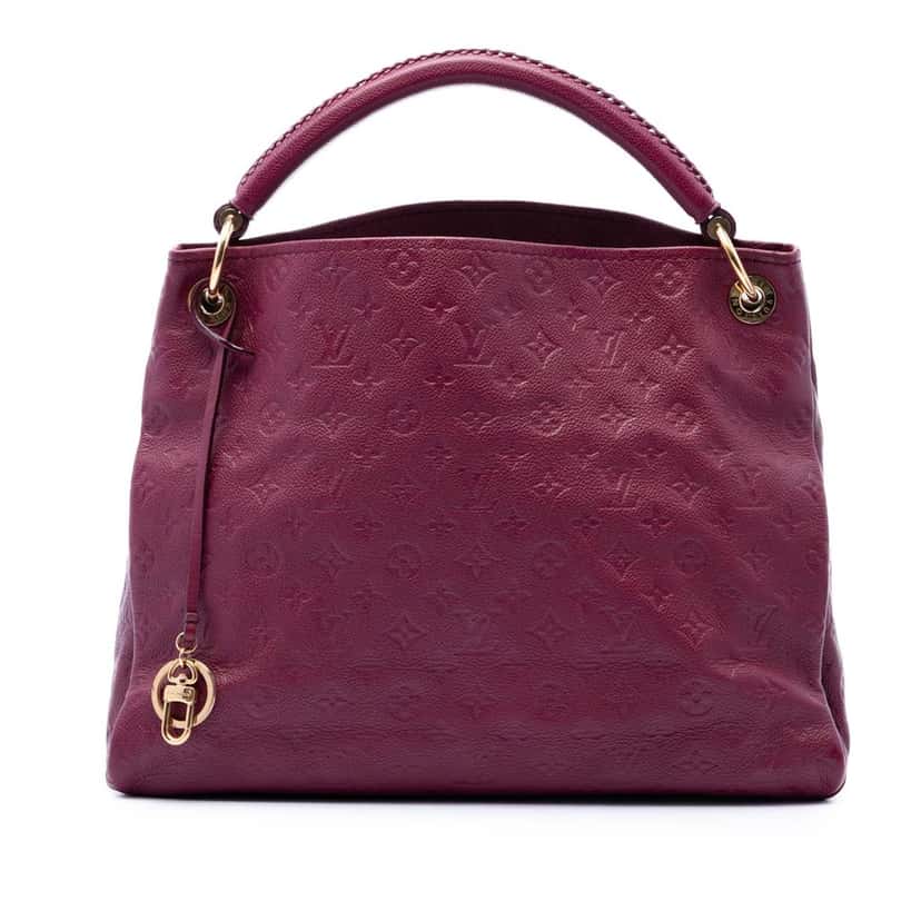 Louis Vuitton Monogram Empreinte Artsy MM Red Leather Very good condition - Front View