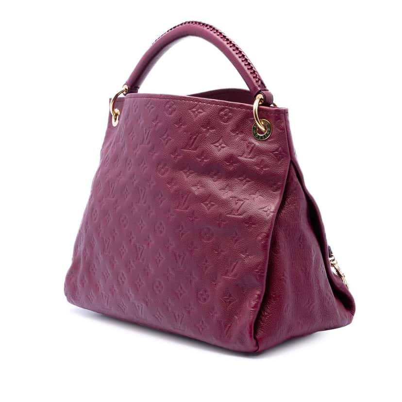 Louis Vuitton Monogram Empreinte Artsy MM Red Leather Very good condition - Back View