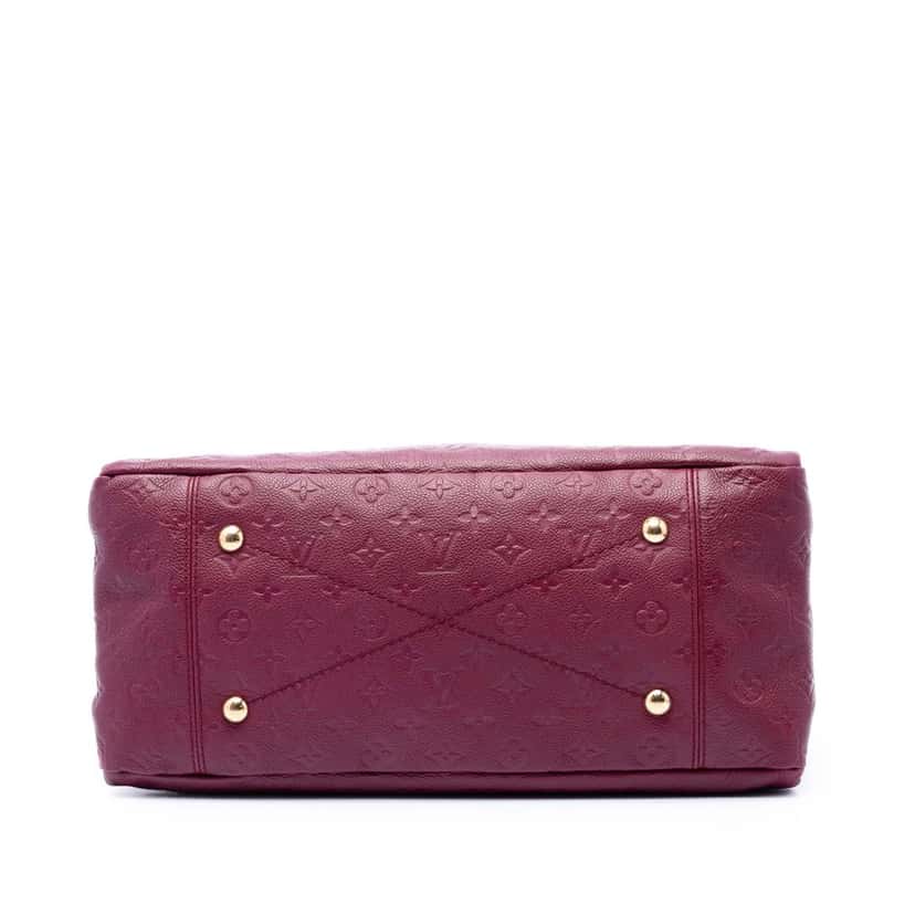 Louis Vuitton Monogram Empreinte Artsy MM Red Leather Very good condition - Inside View