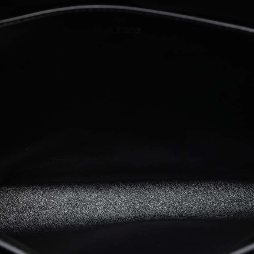 Dior Oblique Canvas and Leather Saddle Flap Portfolio Pouch Black Very good condition - Model View