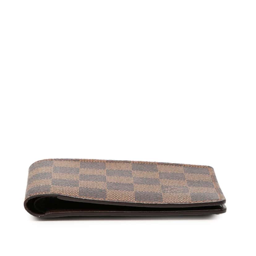 Louis Vuitton Damier Ebene Slender Wallet Brown Very good condition - Inside View