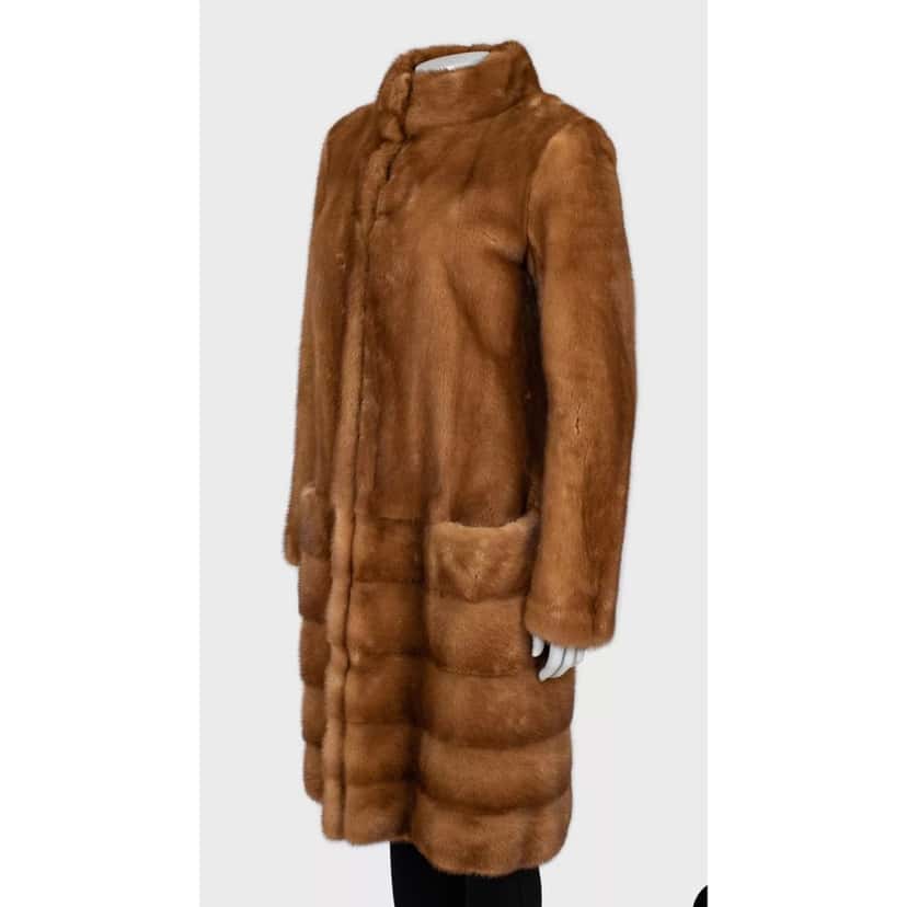 Celine Celine Vintage Coat Sz.40 Pre-owned Brown Good condition - Back View