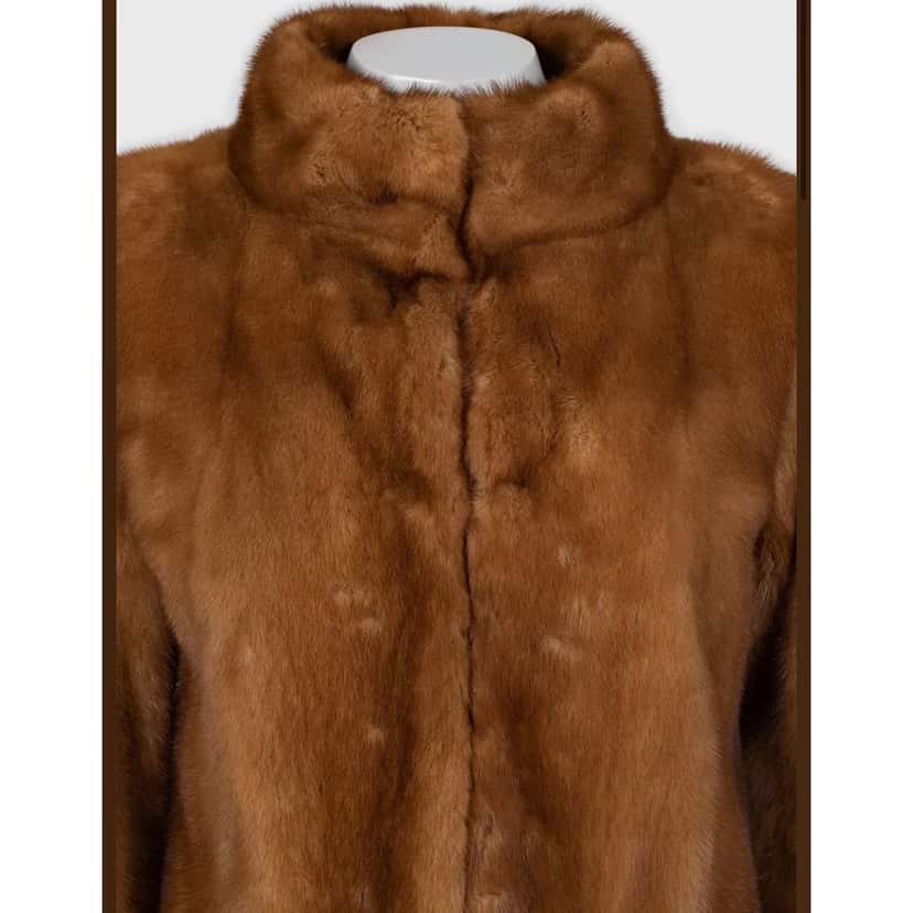 Celine Celine Vintage Coat Sz.40 Pre-owned Brown Good condition - Model View