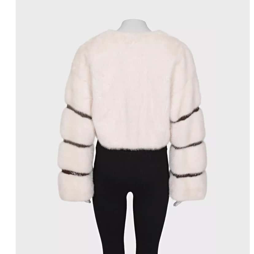 Zilli Zilli White  Cropped Jacket IT40 | S Pre-owned White Good condition - Inside View