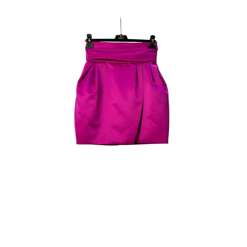 Alexandre Vauthier Alexandre Vauthier Satin Fuchsia Mini Skirt  Sz.38 Other Satin Good condition - Inside View