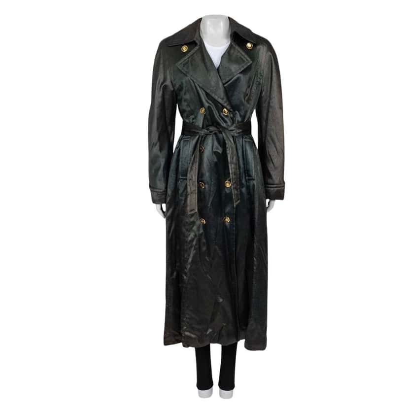 Escada Vintage Escada Green Coat - EU36 / S Pre-owned Green Good condition - Front View