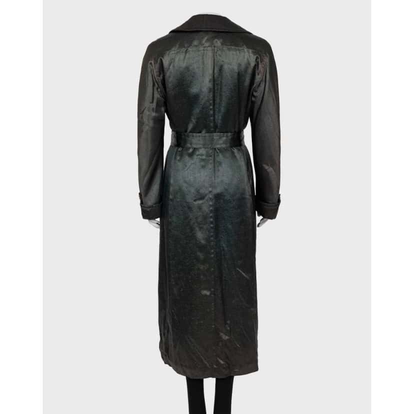 Escada Vintage Escada Green Coat - EU36 / S Pre-owned Green Good condition - Inside View