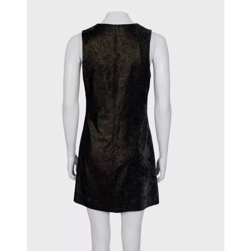 Versace Vintage Versace Versus Black Fitted Dress - Size 44/L Pre-owned Black Good condition - Inside View