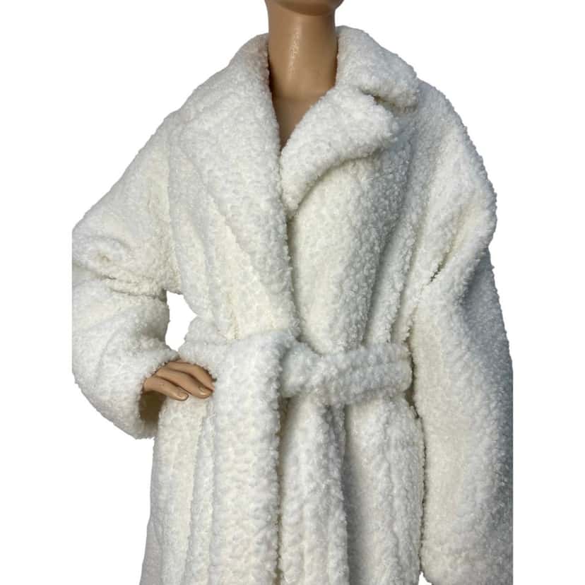 Unsigned Stand Studio Teddy Faux Fur Coat - Size 38 Pre-owned Other Good condition - Inside View