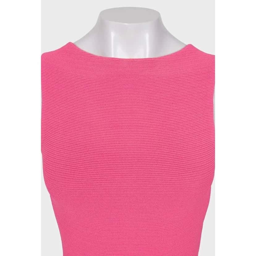 valentino Valentino Pink Lace Detail Dress - Size XS Pre-owned Pink Lace Good condition - Model View