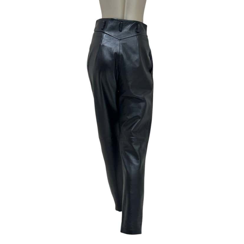 Alberta Ferretti Alberta Ferretti Leather Pants - Size 40 Pre-owned Other Leather Good condition - Inside View