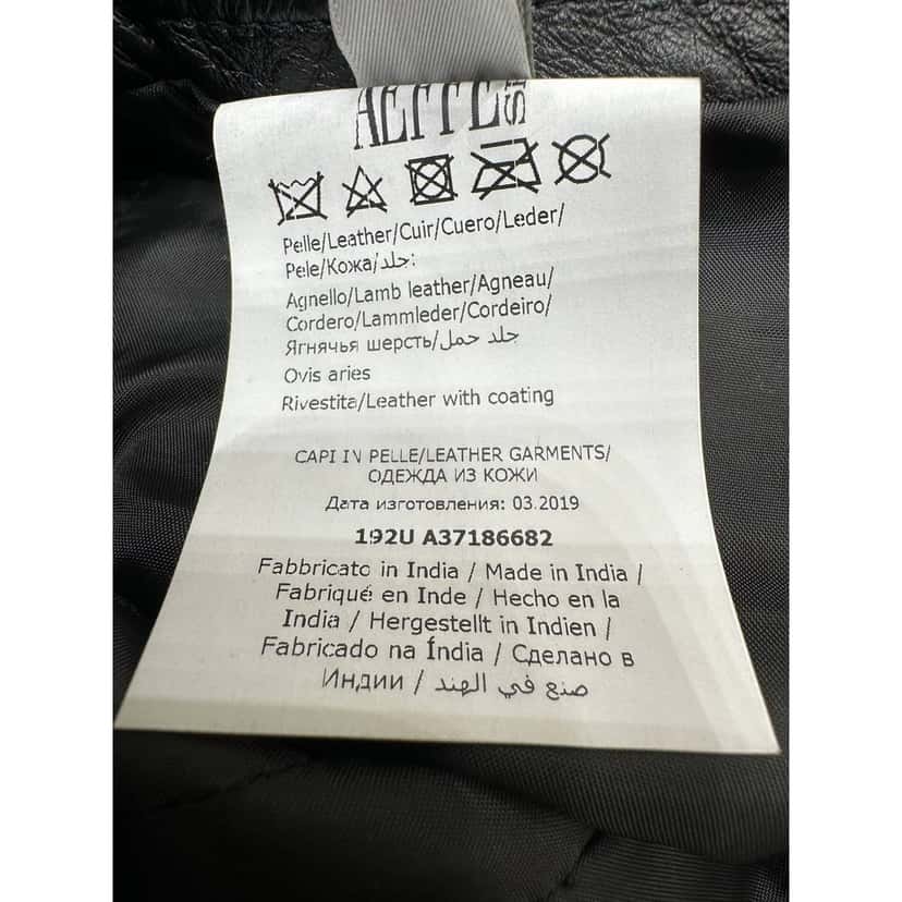 Alberta Ferretti Alberta Ferretti Leather Pants - Size 40 Pre-owned Other Leather Good condition - Box View