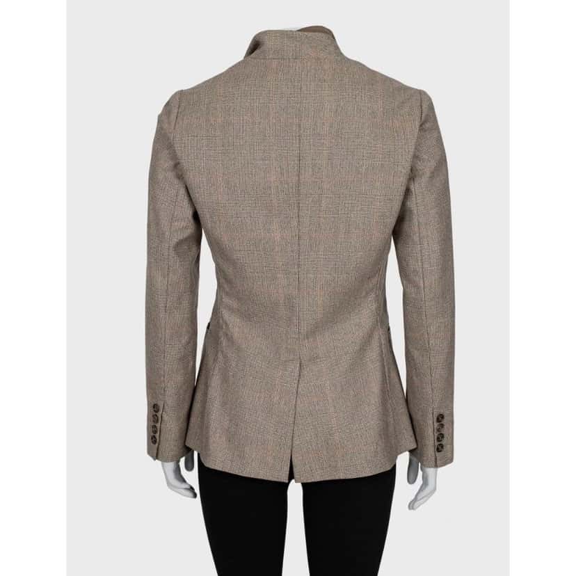 Brunello Cucinelli Brunello Cucinelli Brown Cashmere Jacket - Size 42 M Pre-owned Brown Wool Good condition - Inside View