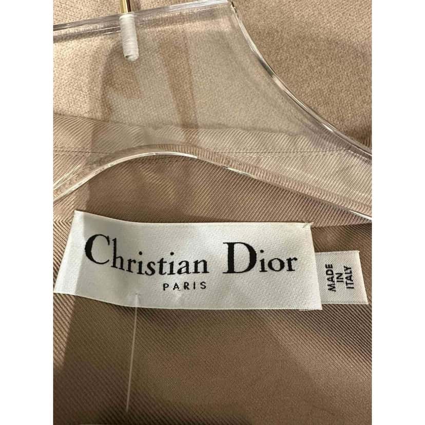 Christian Dior Christian Dior Caro Beige Khaki Trench Jacket - Size 36 Pre-owned Beige Good condition - Box View