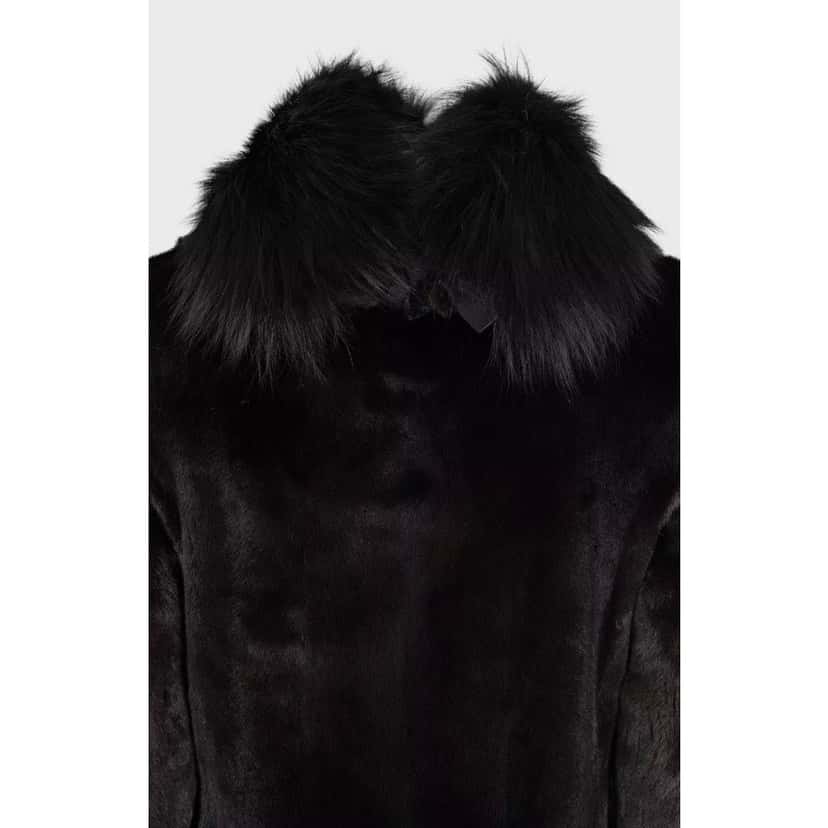 Unsigned Amato Luxurious Brown Coat - Size S/IT 40 pre-owned Brown Good condition - Box View
