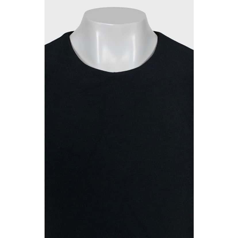 Celine Celine Vintage  Black Pleated Dress - FR42/XL Pre-owned Black Good condition - Model View