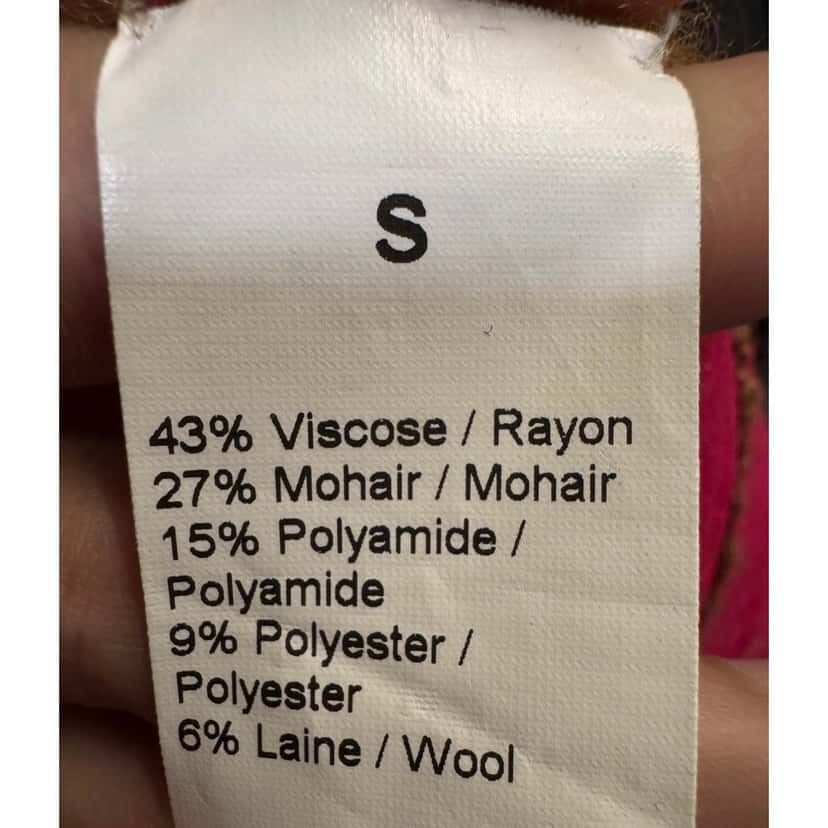 Sonia Rykiel Sonia Rykiel Brown Mixed Knit Button-Up Cardigan, Size S pre-owned Brown Good condition - Box View