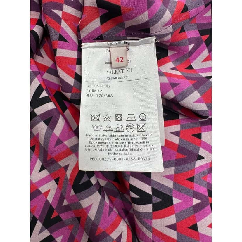 valentino Valentino Silk Blouse Pants Set Suit - Women's Sz 40/42 Pre-owned Other Silk Good condition - Box View