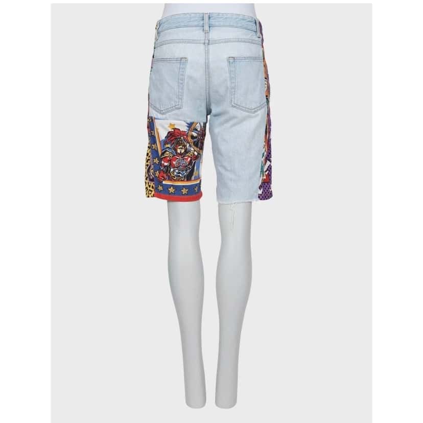 Dolce & Gabbana Dolce & Gabbana Mixed Panel Denim Shorts IT46/XL Pre-owned Other Denim Good condition - Inside View