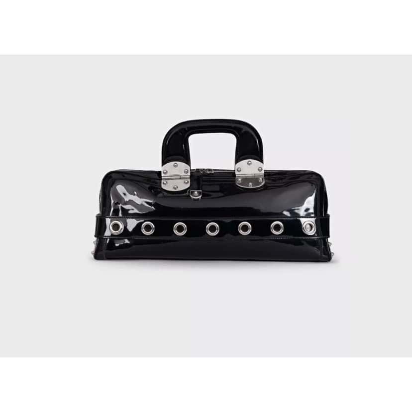 Gucci Gucci Romy Boston Black Leather Handbag Pre-owned Black Leather Good condition - Inside View