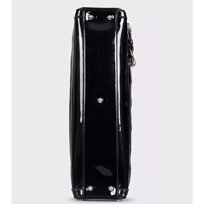 Gucci Gucci Romy Boston Black Leather Handbag Pre-owned Black Leather Good condition - Model View