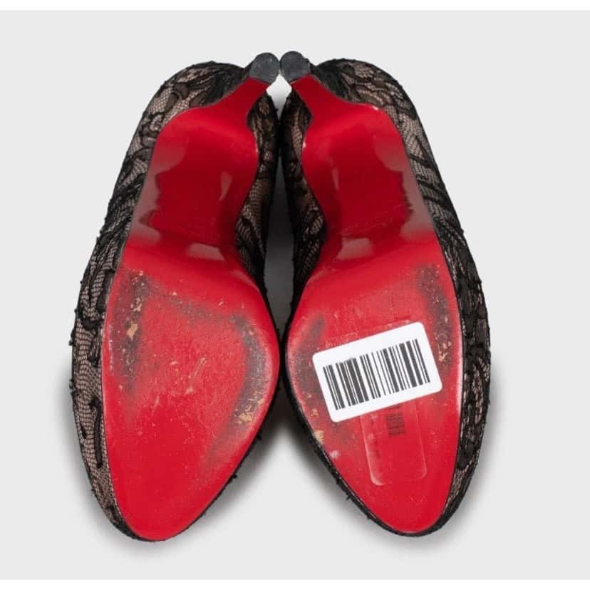 Christian Louboutin Christian Louboutin Wedge Heels - Sz 36 EU Pre-owned Other Leather Good condition - Box View