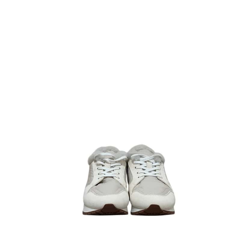 Loro Piana NWOB Loro Piana Luxe Faux Fur Trainers  Size 38 Pre-owned Red Never worn - Inside View