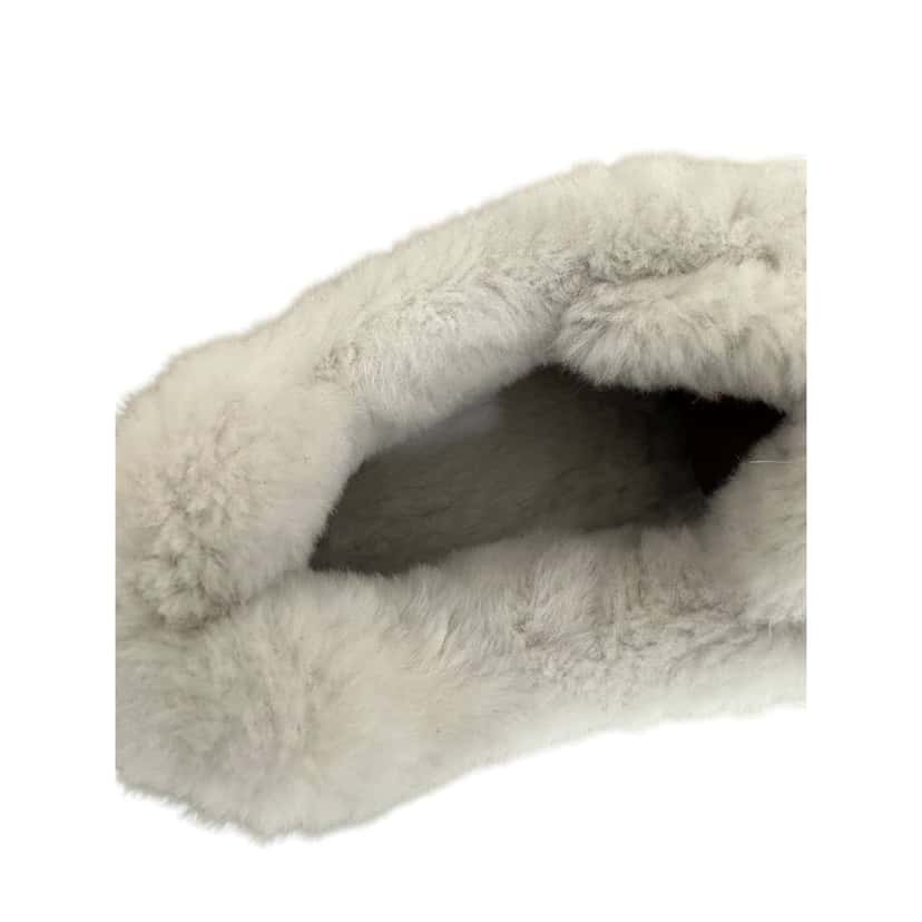 Loro Piana NWOB Loro Piana Luxe Faux Fur Trainers  Size 38 Pre-owned Red Never worn - Model View