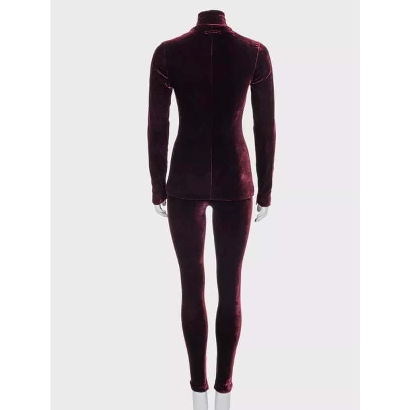 Jean Paul Gaultier Jean Paul Gaultier Red Velvet Suit Sz.38/XS Pre-owned Red Velvet Good condition - Model View