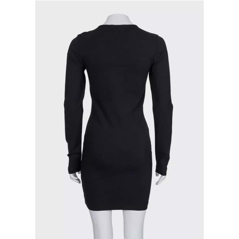Pierre Balmain NWOT Pierre Balmain Black Bodycon Dress  EU38 M pre-owned Black Never worn - Inside View