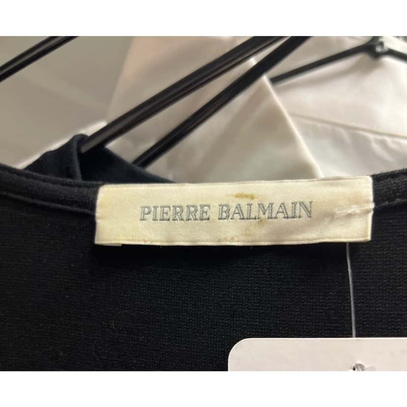 Pierre Balmain NWOT Pierre Balmain Black Bodycon Dress  EU38 M pre-owned Black Never worn - Box View
