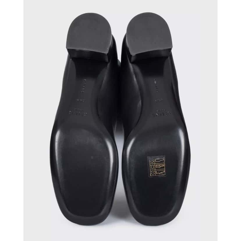 Celine NWB Celine Blue & Black Leather Boots - Size 39.5 Pre-owned Black Leather Never worn - Box View