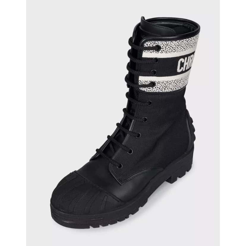 Christian Dior Christian Dior D-Major Black Leather Boots - Size 38.5 Pre-owned Black Leather Good condition - Inside View