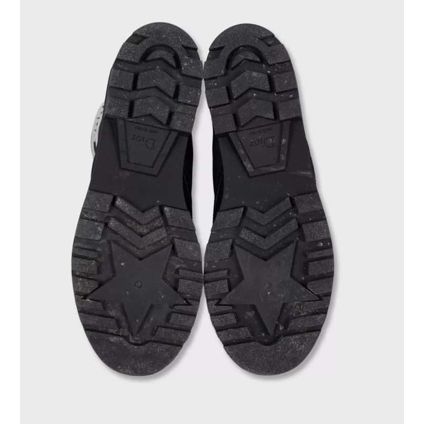 Christian Dior Christian Dior D-Major Black Leather Boots - Size 38.5 Pre-owned Black Leather Good condition - Box View