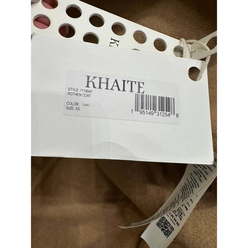 Khaite NWT Khaite Rothen Brown Wool Coat - Size XS Pre-owned Brown Wool Never worn, with tag - Model View