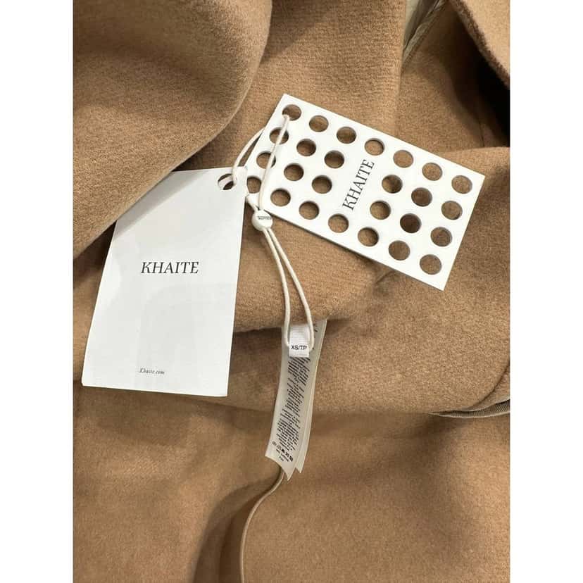Khaite NWT Khaite Rothen Brown Wool Coat - Size XS Pre-owned Brown Wool Never worn, with tag - Box View