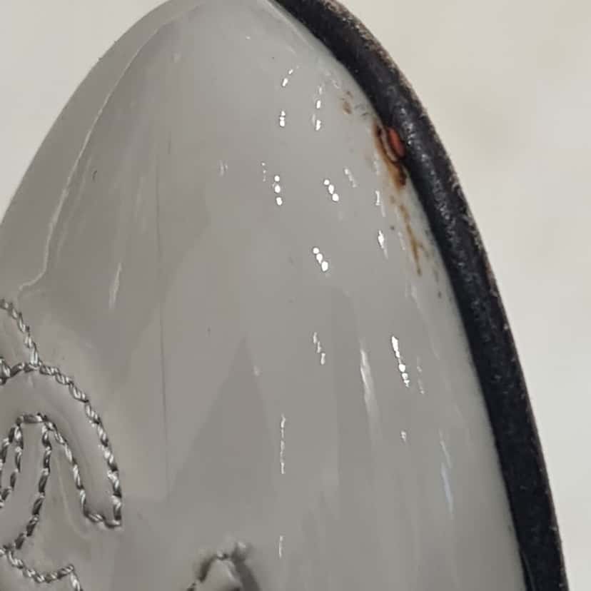 Chanel Chanel Python Snake Print Lambskin Ballet Flats Sz.41 Pre-owned Other Leather Good condition - Model View