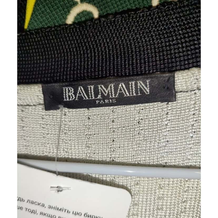 Balmain NWOT Balmain White Long Cardigan with Belt - EU36/S Pre-owned White Never worn - Box View