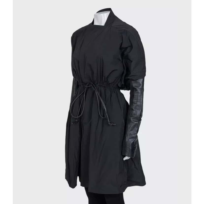 Rick Owens Rick Owens Black Fitted Trench Coat Sz. IT42 M Pre-owned Black Good condition - Back View